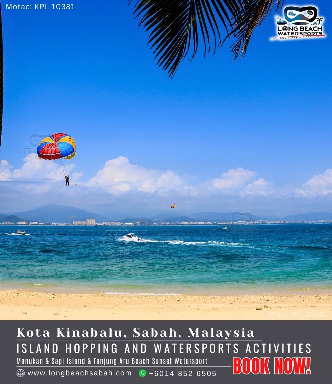 20 Long Beach watersports beach manukan mamutik island kota kinabalu sabah sunset malaysia