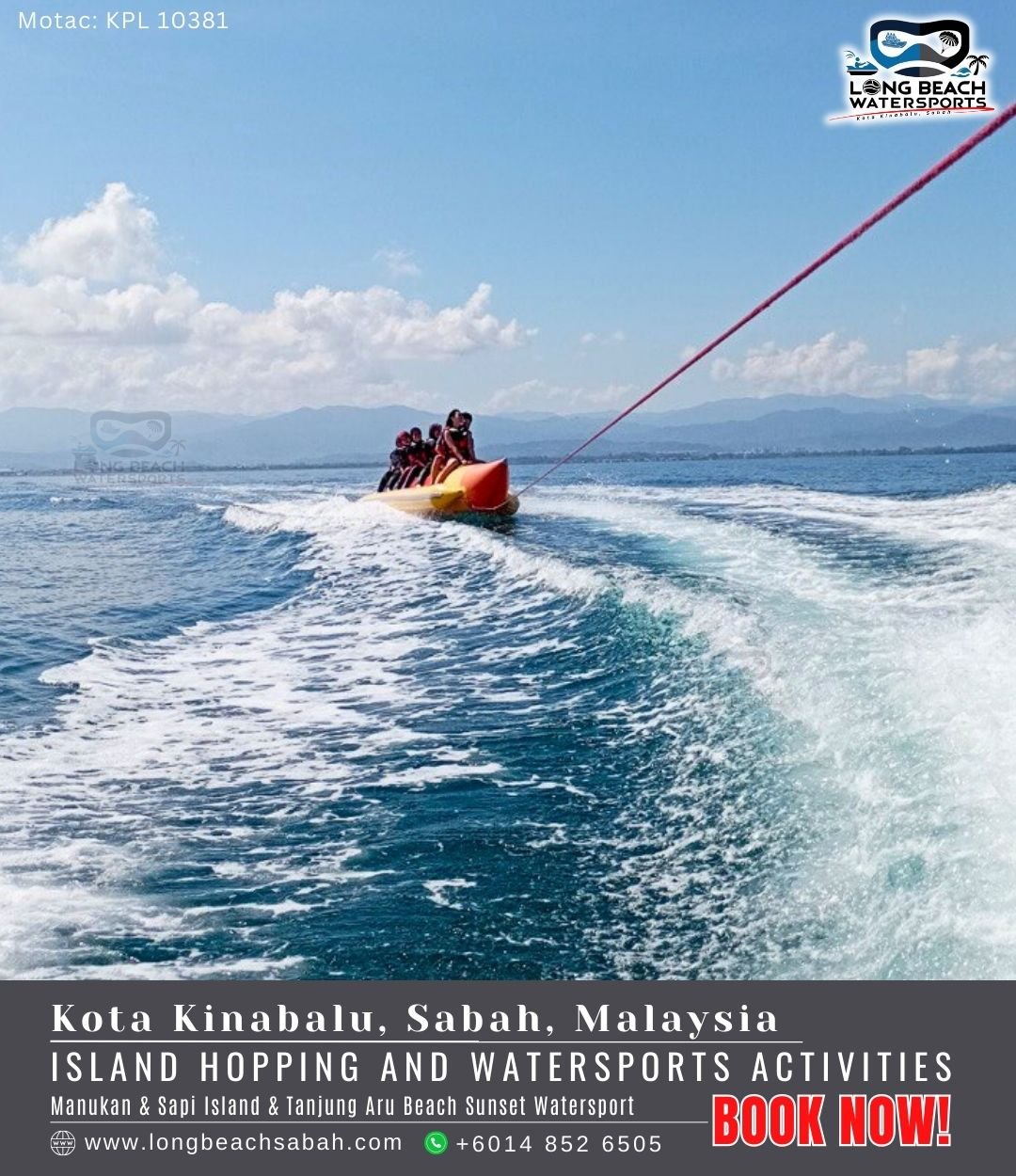 24 Long Beach watersports beach manukan mamutik island kota kinabalu sabah sunset malaysia