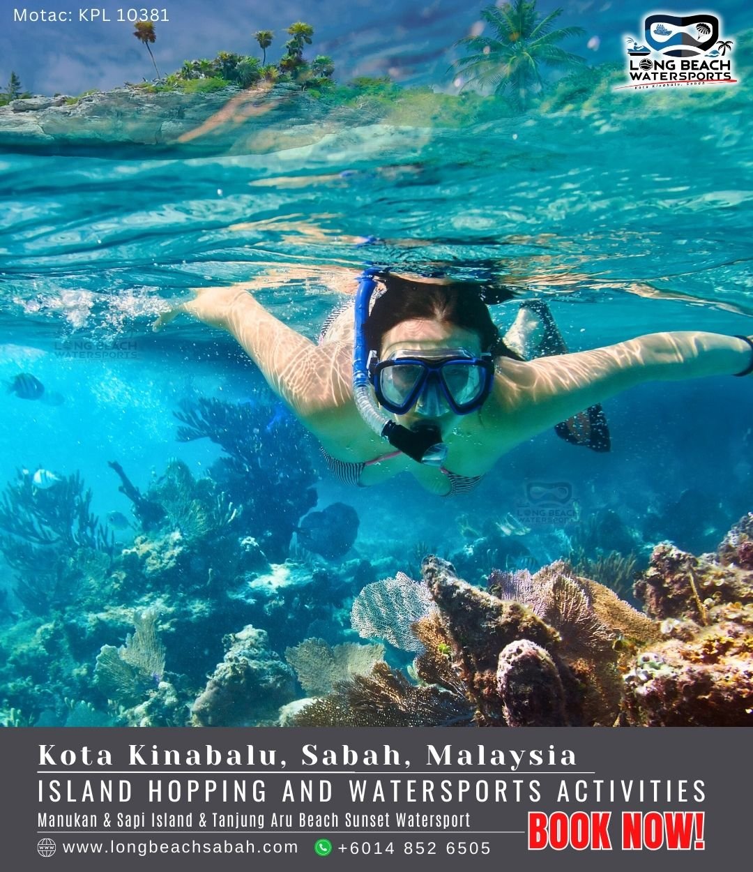 28 Long Beach watersports beach manukan mamutik island kota kinabalu sabah sunset malaysia