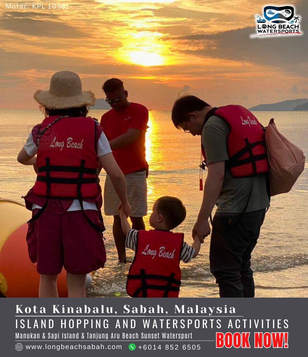 34 Long Beach watersports beach manukan mamutik island kota kinabalu sabah sunset malaysia