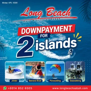 Island Hopping Deposit Payment - 2 islands