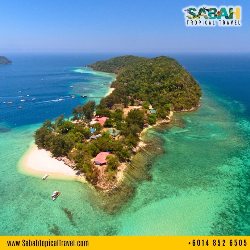 59 Sabah tropical travel Kota Kinabalu manukan island hopping beach