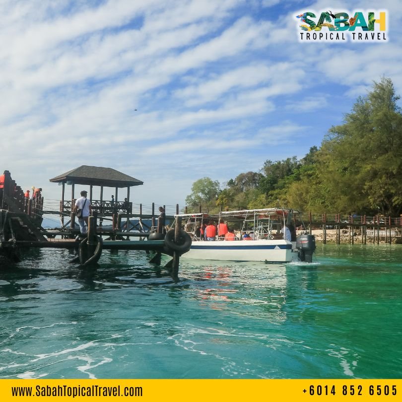 65 Sabah tropical travel Kota Kinabalu manukan island hopping beach