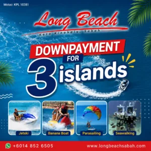 Island Hopping Tempahan & Deposit - 3 Pulau