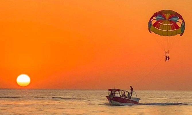 Parasailing